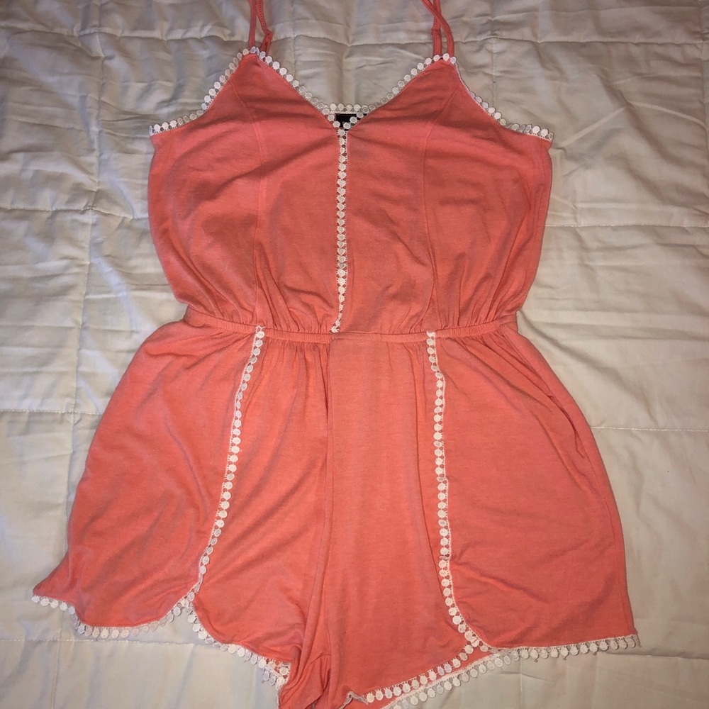 Coral romper